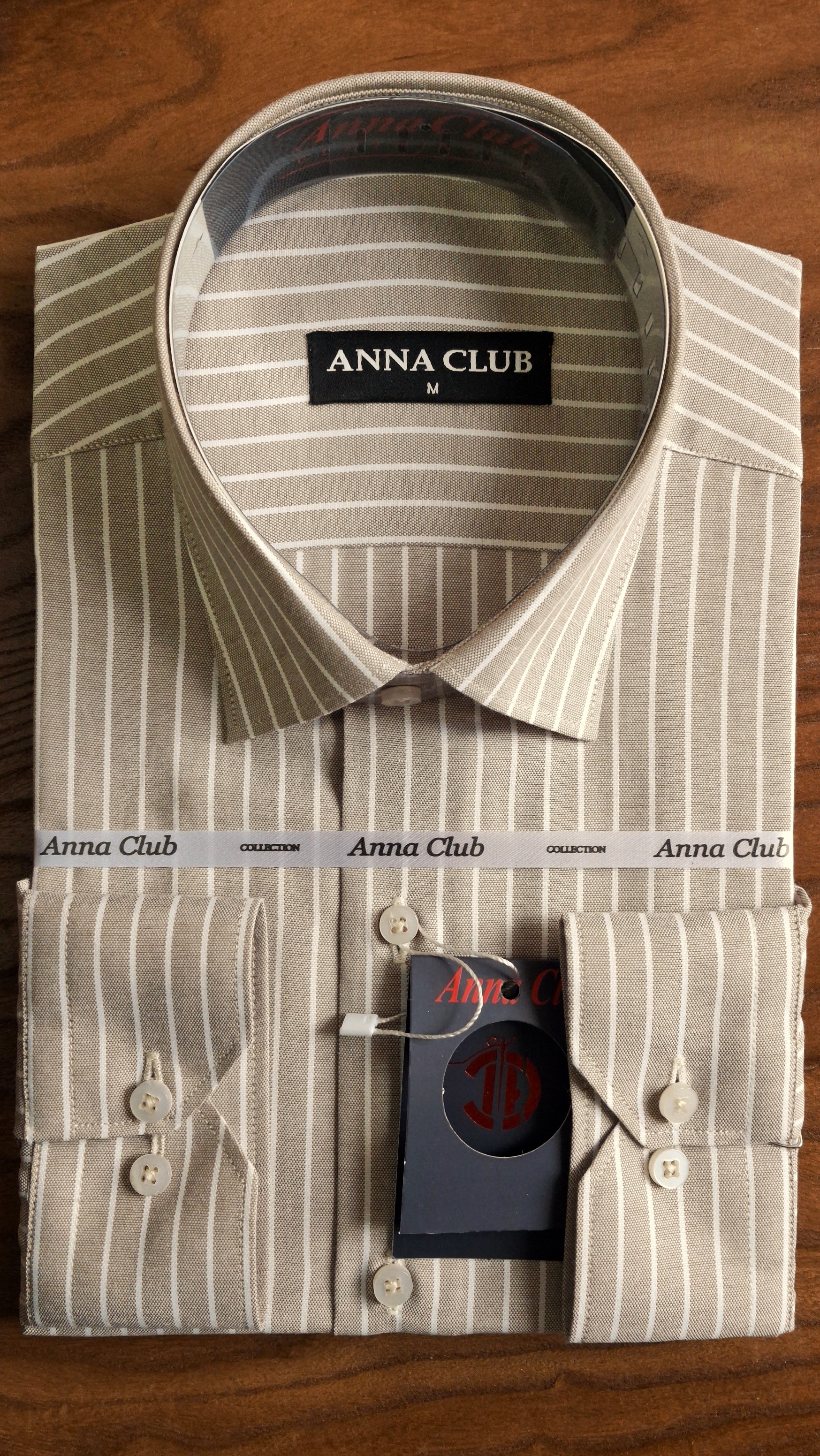 پیراهن مردانه AnnaClub کلاسیک جودون پنبه ای اصل