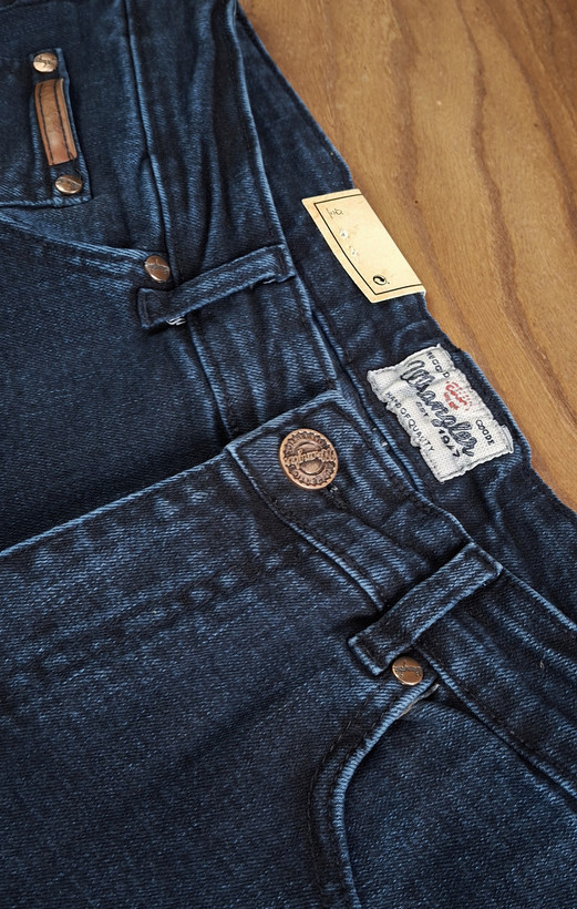 شلوار جین رنگلر wrangler حوله ای اورجینال راسته