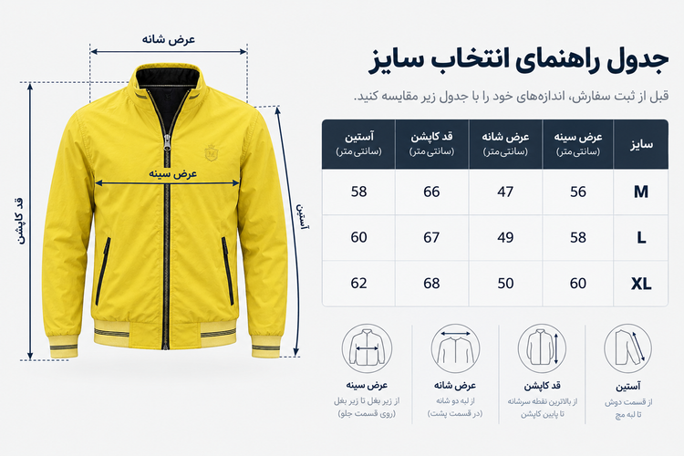 کاپشن پاییزی دو رویه مردانه Massimo Dutti | ماسیمو دوتی | مشکی و زرد
